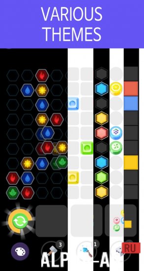 Взломанная Mapdoku : Match Color Blocks screenshot 4