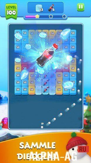 Взломанный Brick Ball Blast: Уничтожение Блоков Шариками screenshot 5