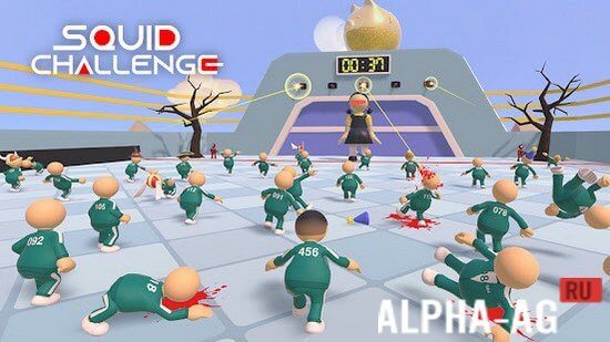 Squid Challenge: Survival Game