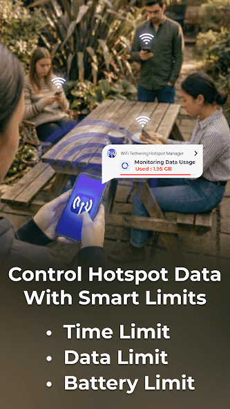 WiFi Tethering: Internet Sharing