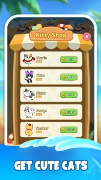 Взлом Kitty World 1.1.0 Много Денег на Андроид screenshot 2