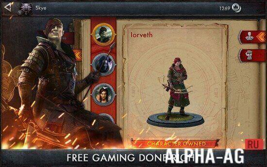 Взломанная The Witcher Battle Arena screenshot 4