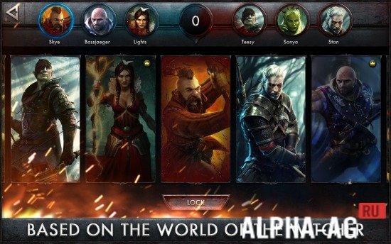 Взломанная The Witcher Battle Arena screenshot 5