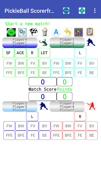 PickleBall Scorerfree screenshot 1