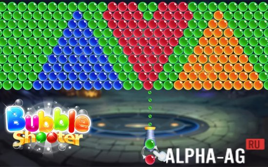 Взломанная Bubble Shooter: Galaxy Classic screenshot 1