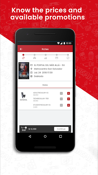 Cinemark Centro America screenshot 3