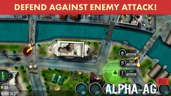 Взломанная iBomber Defense Pacific screenshot 3