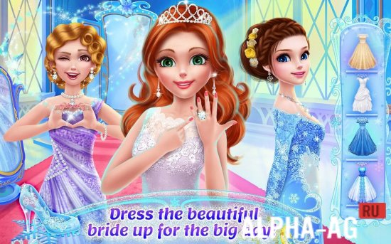 Взломанная Ice Princess screenshot 2