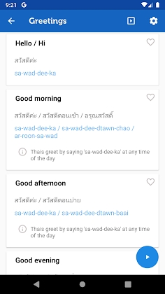 Learn Thai Pro – Phrasebook 3.4.0 screenshot 2