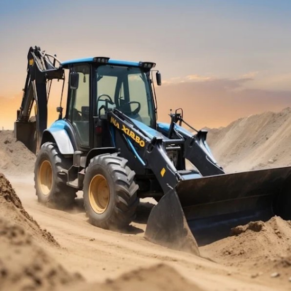 Download Excavator:Backhoe Construction