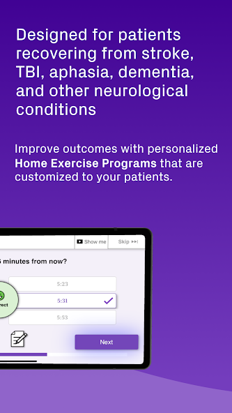 Clinician screenshot 4