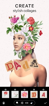 DaDa   collage maker. Collages photo editor Mod screenshot 2