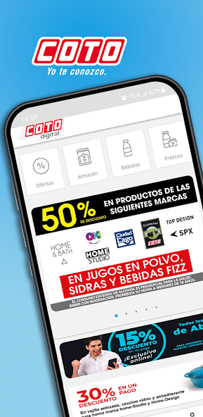 Coto Digital screenshot 1