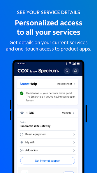 Cox screenshot 1