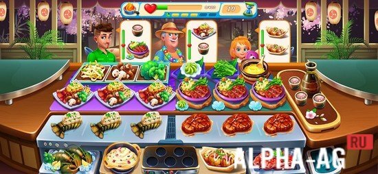Взломанная Cooking Kawaii: кухня screenshot 5