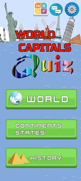 WORLD CAPITALS screenshot 1