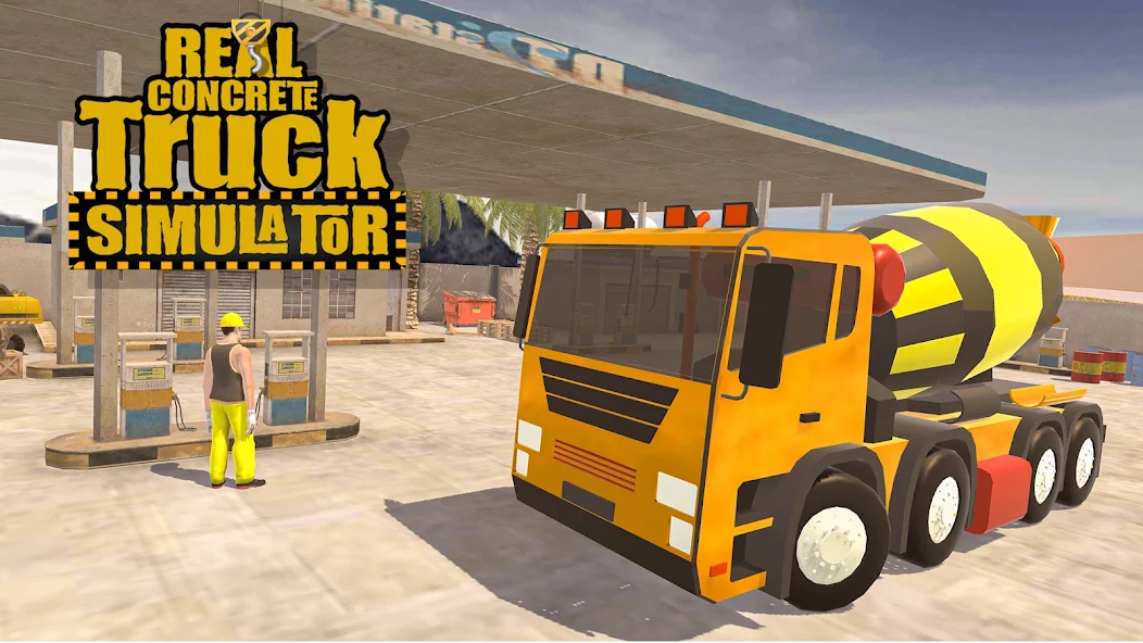 Real Concrete Truck Simulator