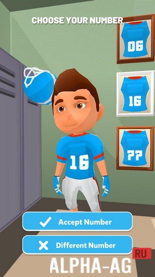 Взломанная Football Story 3D screenshot 2