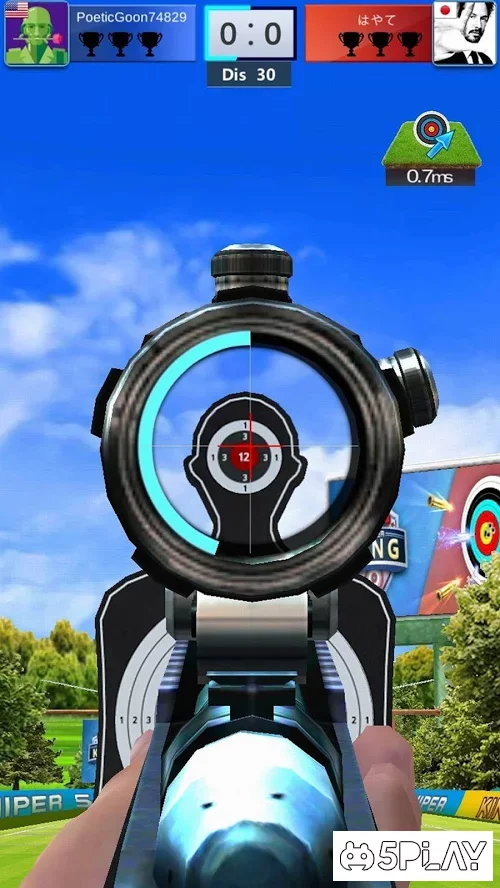Shooting Master 3D-Top Sniper Shooter Online Games