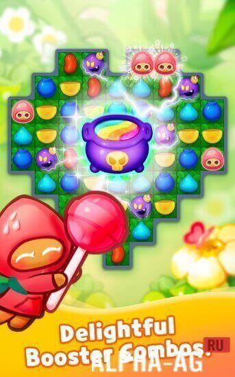 Взломанная Hello! Brave Cookies screenshot 4