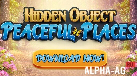 Hidden Object Peaceful Places screenshot 1