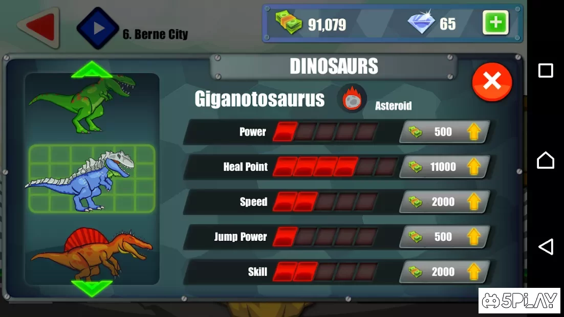 Jurassic Dinosaur: City rampage