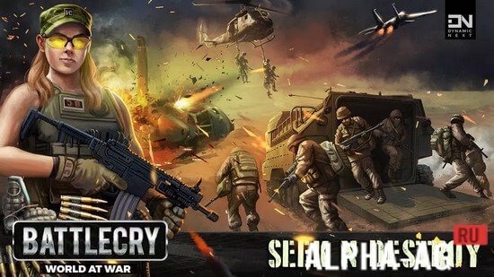 BattleCry: World War Game RPG screenshot 5