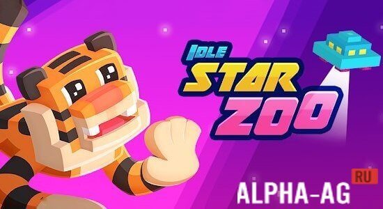 Взломанная Idle Star Zoo: Animals Tycoon screenshot 1