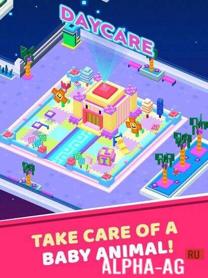Взломанная Idle Star Zoo: Animals Tycoon screenshot 2