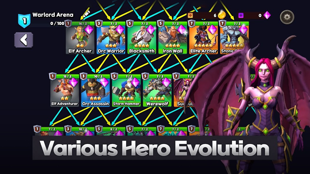 Warlord Arena : Evolution screenshot 2