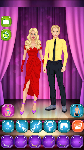 School Couple Dress Up screenshot 3