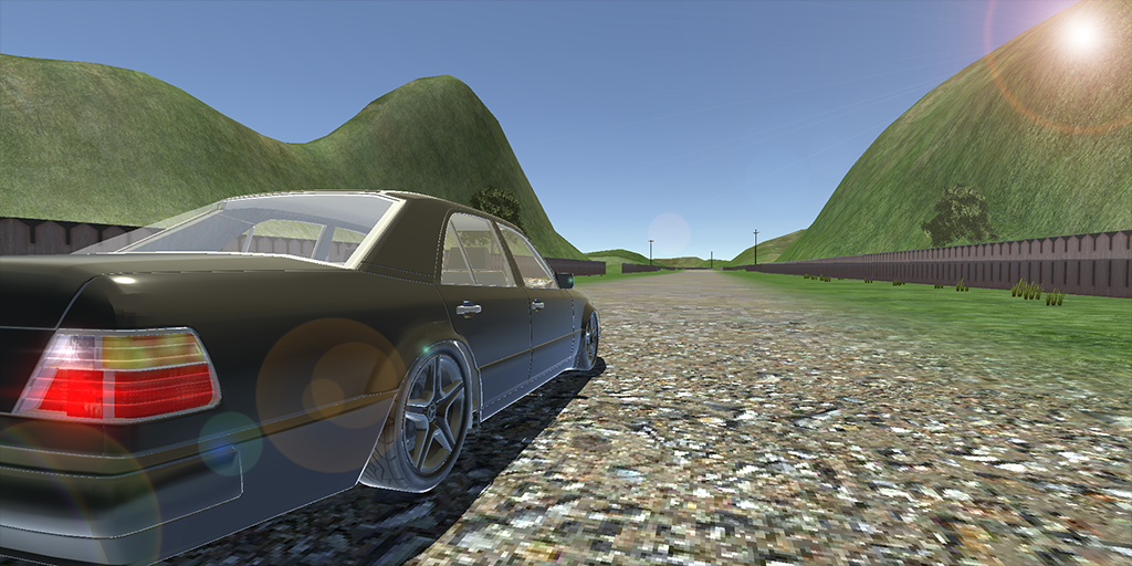 Benz E500 Drift Simulator screenshot 1