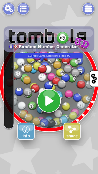 Tombola3D RNG