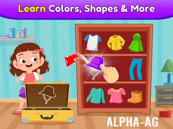 Взломанная Baby Games for 1-3 Year Olds screenshot 5