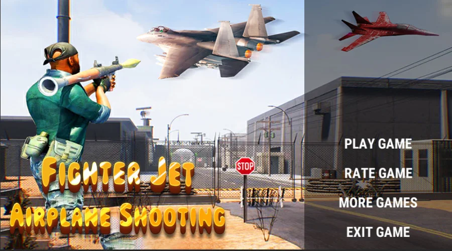 Fighter Jet Airplane Shooting screenshot 2