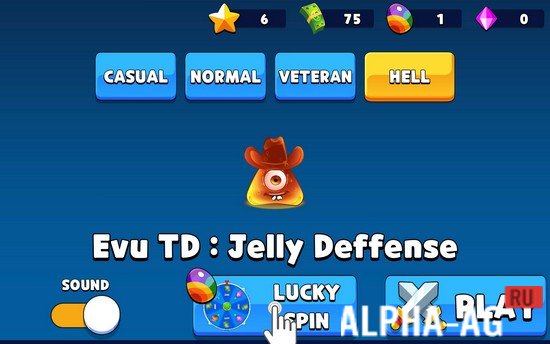 Sultan Of Tower Defense Jelly screenshot 2