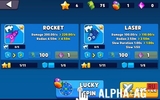 Sultan Of Tower Defense Jelly screenshot 3
