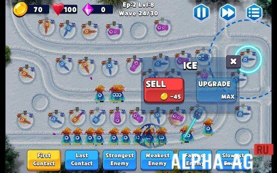 Sultan Of Tower Defense Jelly screenshot 5