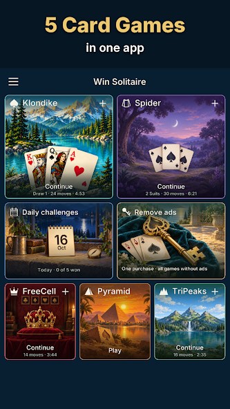 Solitaire screenshot 1