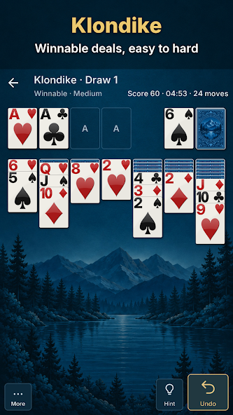 Solitaire screenshot 2