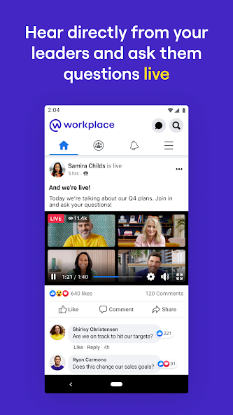 Workplace screenshot 3