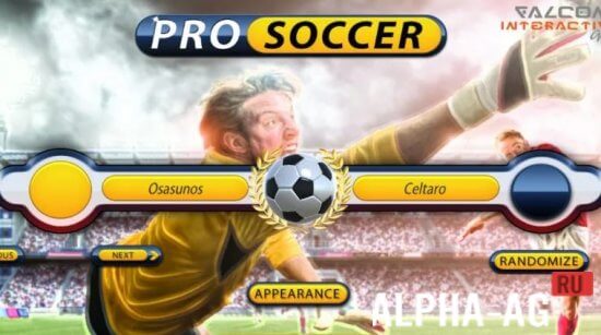 Pro Soccer screenshot 1