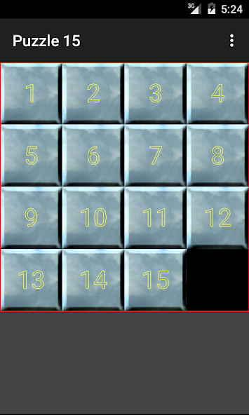 Puzzle 15 screenshot 2