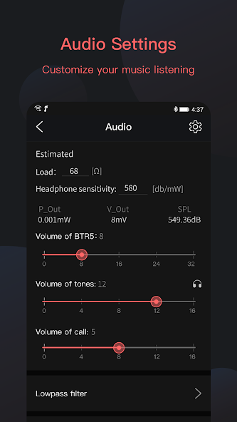 FiiO Control screenshot 4