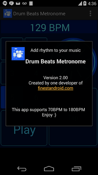 Drum Beats Metronome screenshot 4