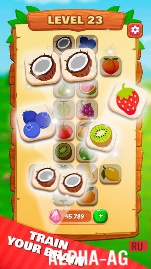 Взломанная Tile Match: Matching 3 Tiles screenshot 3