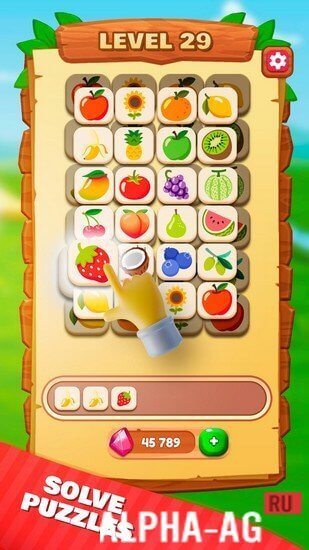 Взломанная Tile Match: Matching 3 Tiles screenshot 4