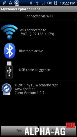MyPhoneExplorer screenshot 2
