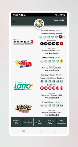 Florida Lottery screenshot 2