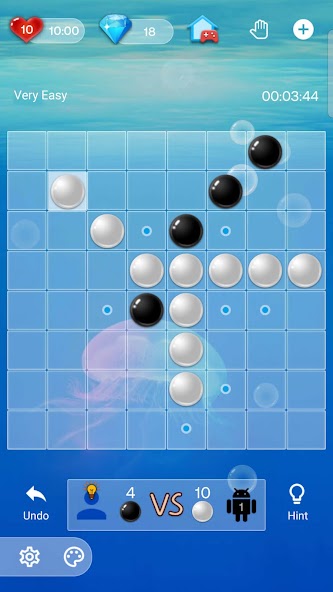 Reversi gameplay screenshot 2
